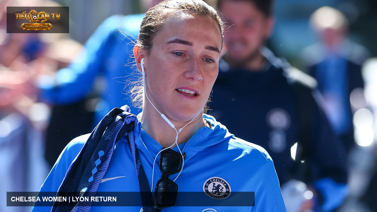 Lucy Bronze của Chelsea Women trong ảnh trên tieulamtv