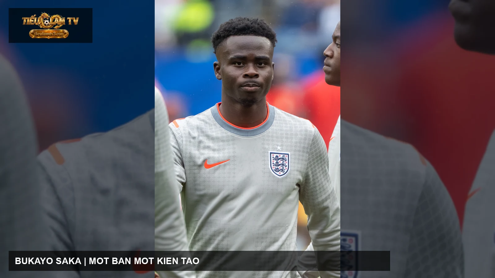 Bukayo Saka thi đấu cho đội tuyển Anh tại World Cup 2026