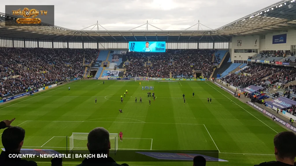 Khán đài sân Coventry Building Society Arena
