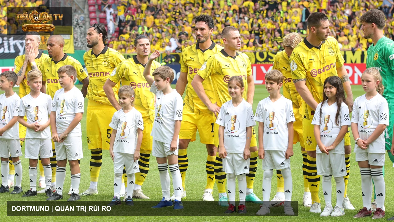 Borussia Dortmund tổ chức trước trận