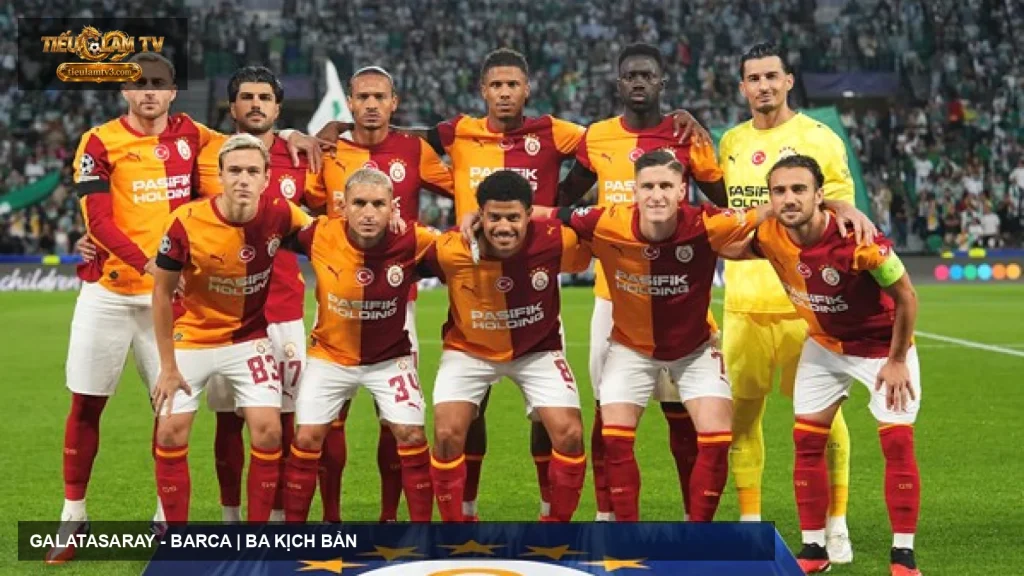 Galatasaray tổ chức tấn công