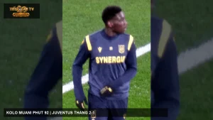 Randal Kolo Muani, người ghi bàn quyết định cho Juventus trước Celta Vigo