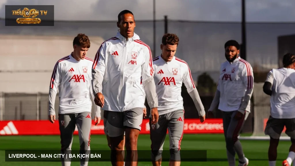 Buổi tập của Liverpool trước lịch đấu tháng 10