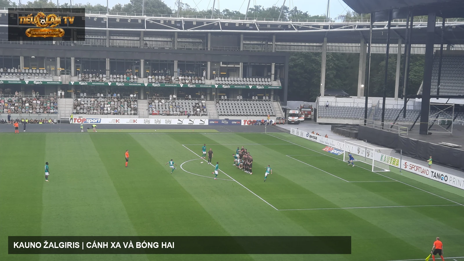 Kauno Žalgiris trong trận đấu Conference League